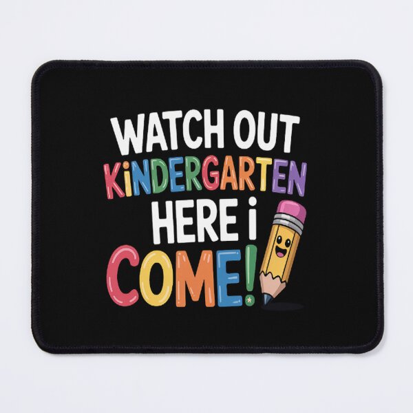 Item preview, Watch Out Kindergarten Here I Come Rainbow Pencil designed and sold by mandiana.