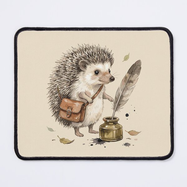Item preview, Light Academia: Researcher Hedgehog designed and sold by bapupa.