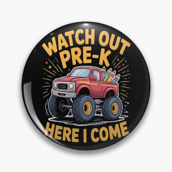 Item preview, Watch Out Pre K Here I Come Back To School pencil designed and sold by mandiana.