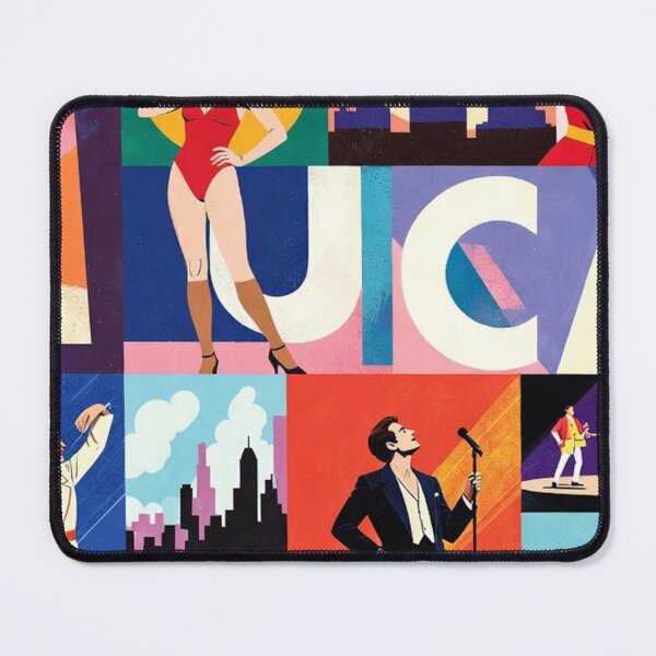 Item preview, Colorful Musical Theatre Collage Scenes designed and sold by SassyArtistry.