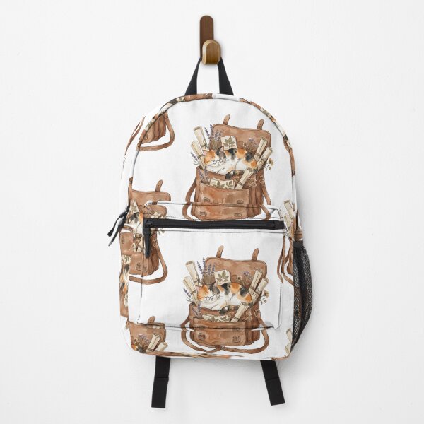 Item preview, Light Academia: Scholarly Calico Cat designed and sold by bapupa.