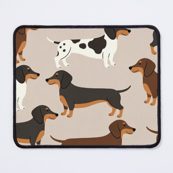 Item preview, Cute Dachshund Dogs Repeating Pattern designed and sold by SassyArtistry.