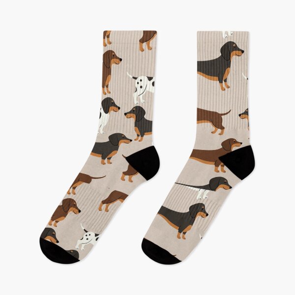 Item preview, Cute Dachshund Dogs Repeating Pattern designed and sold by SassyArtistry.