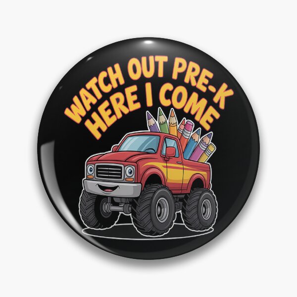 Item preview, Watch Out Pre K Here I Come Back To School pencil designed and sold by mandiana.