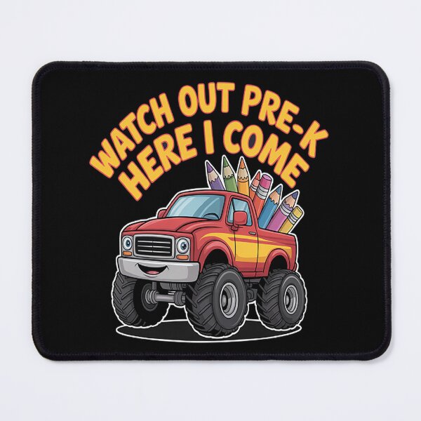 Item preview, Watch Out Pre K Here I Come Back To School pencil designed and sold by mandiana.