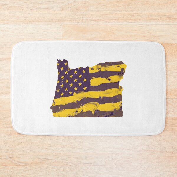 Item preview, Oregon USA Flag Silhouette – Stars and Stripes State Outline designed and sold by Paper Drip.