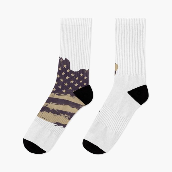 Item preview, Oregon State Vintage Stars & Stripes – Brown and Gold designed and sold by Paper Drip.