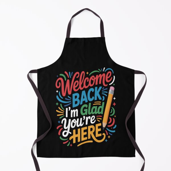 Item preview, Welcome Back I’m Glad You’re Here Back To School designed and sold by mandiana.