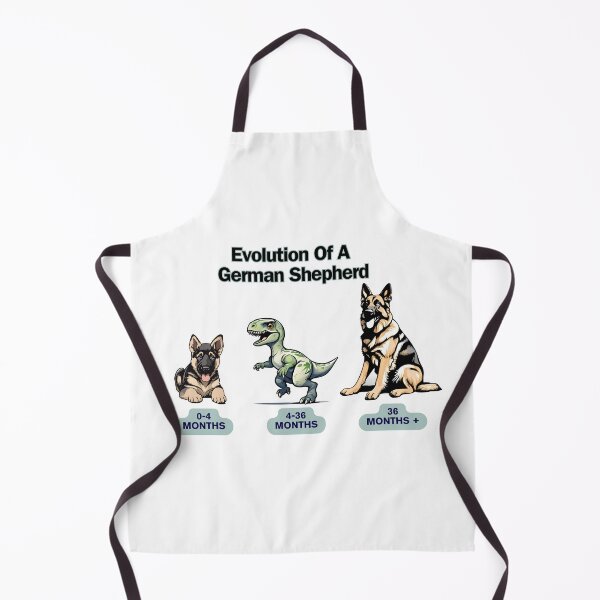 Item preview, Funny Evolution Of A German Shepherd designed and sold by TheFlannelDog.