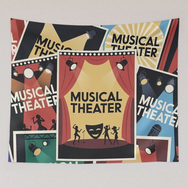 Item preview, Musical Theater Poster Collage designed and sold by SassyArtistry.