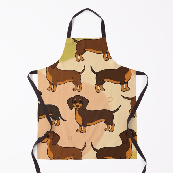 Item preview, Cute Cartoon Dachshund Dogs Pattern designed and sold by SassyArtistry.