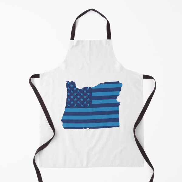 Item preview, Oregon USA Flag Silhouette – Stars and Stripes State Outline designed and sold by Paper Drip.