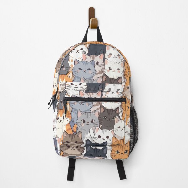 Item preview, Cute Cartoon Cats Repeating Pattern designed and sold by SassyArtistry.