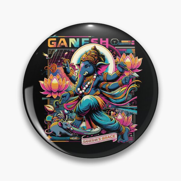 Item preview, yoga Ganesha, Hindu elephant god ganesha or Ganpati, happy diwali  rangoli design 12ab designed and sold by mndesignworx.