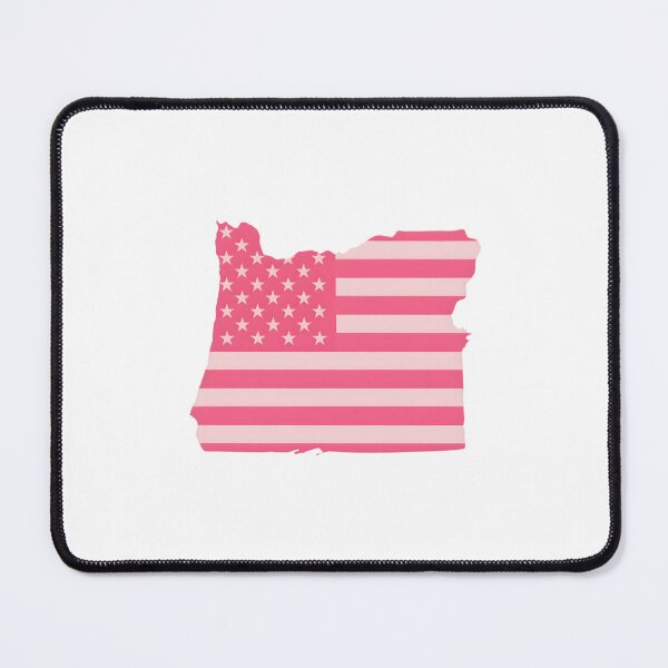 Item preview, Oregon USA Flag Silhouette – Stars and Stripes State Outline designed and sold by Paper Drip.
