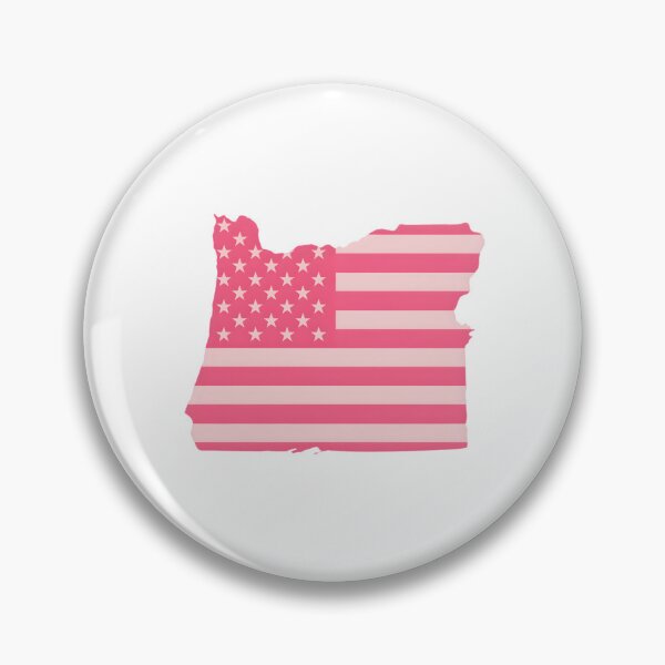 Item preview, Oregon USA Flag Silhouette – Stars and Stripes State Outline designed and sold by Paper Drip.