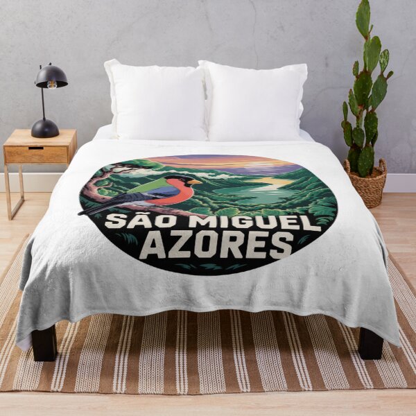 Item preview, São Miguel Azores Priolo - Retro Island Nature designed and sold by CircinusStore.