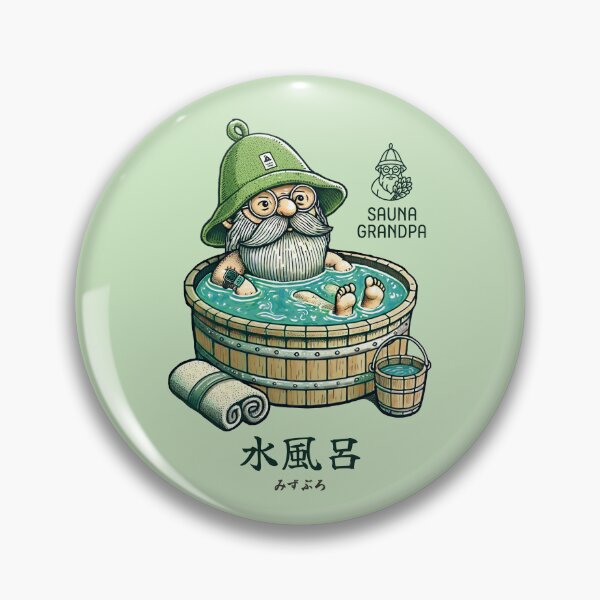 Item preview, Sauna Grandpa - Water bath & serenity Rev.1 designed and sold by WABISABIMOMENTS.