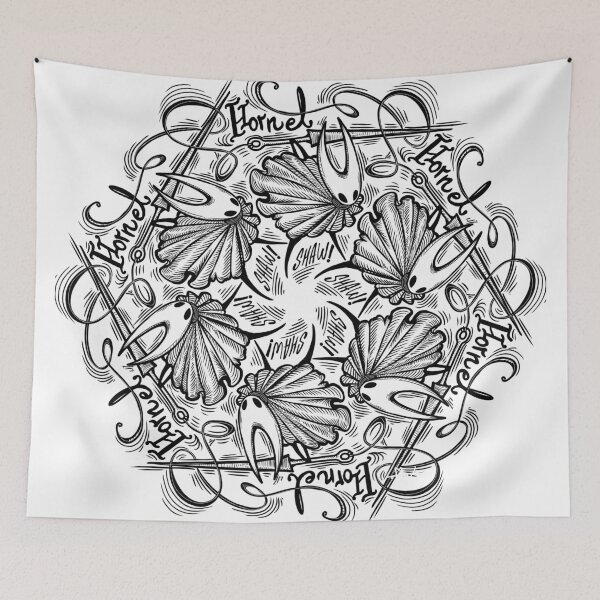 Item preview, Hornet mandala designed and sold by UrielCalavera.