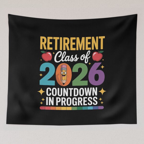 Item preview, Retirement Class Of 2026 Countdown In Progress Funny Teacher designed and sold by RsFilsingerArt.