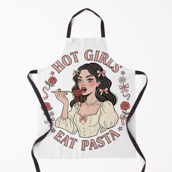 Item preview, Hot Girls Eat Pasta - Chic Coquette Aesthetic designed and sold by Selloria.