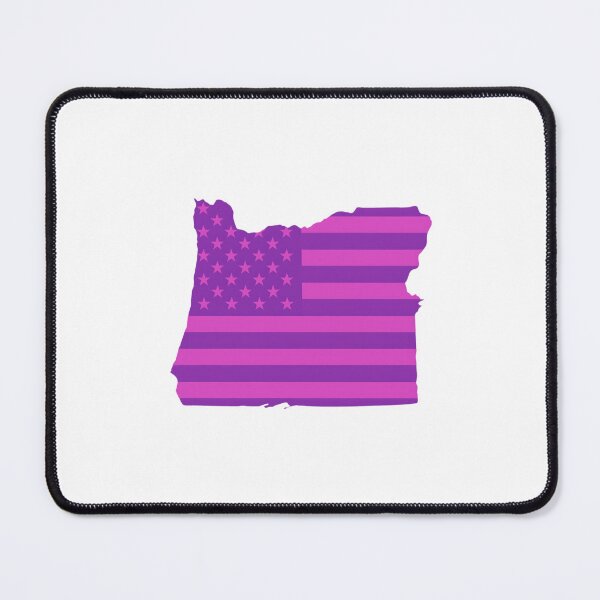 Item preview, Oregon Pop Pink State Flag – Modern Fun Colors designed and sold by Paper Drip.