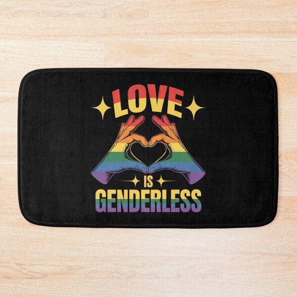 Item preview, Love Is Genderless LGBT-Q Bi Bisexuell Trans Queer designed and sold by VerseFarm.