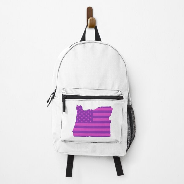 Item preview, Oregon Pop Pink State Flag – Modern Fun Colors designed and sold by Paper Drip.