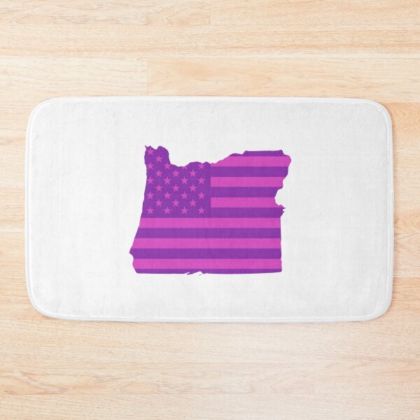 Item preview, Oregon Pop Pink State Flag – Modern Fun Colors designed and sold by Paper Drip.