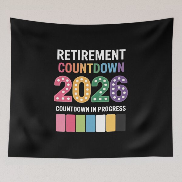 Item preview, Retirement Class Of 2026 Teacher Countdown Loading Teacher designed and sold by RsFilsingerArt.