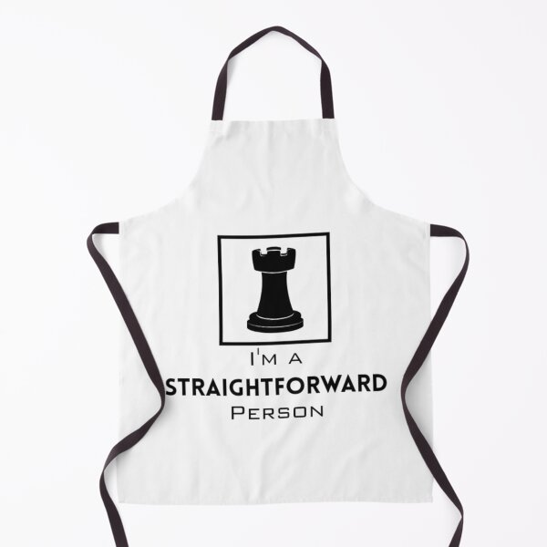 Item preview, Rook : I'm a Straightforward person 2 with light background designed and sold by Lucky Arts With Love.
