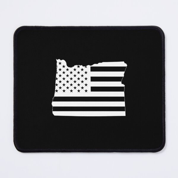 Item preview, Oregon state USA Flag Silhouette – Stars and Stripes State Outline designed and sold by Paper Drip.