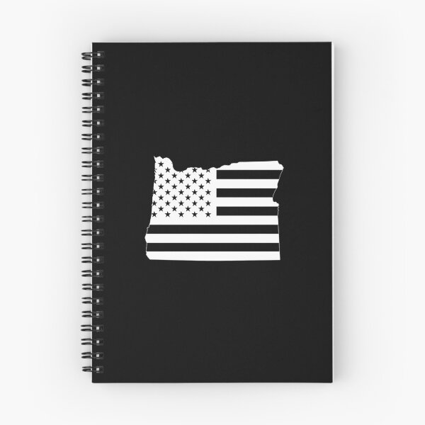 Item preview, Oregon state USA Flag Silhouette – Stars and Stripes State Outline designed and sold by Paper Drip.