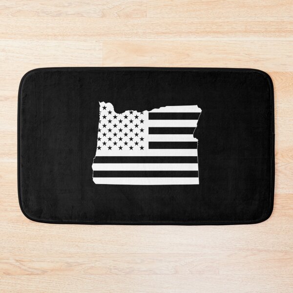 Item preview, Oregon state USA Flag Silhouette – Stars and Stripes State Outline designed and sold by Paper Drip.