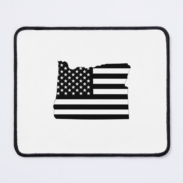 Item preview, Oregon USA Flag Silhouette – Stars and Stripes State Outline designed and sold by Paper Drip.