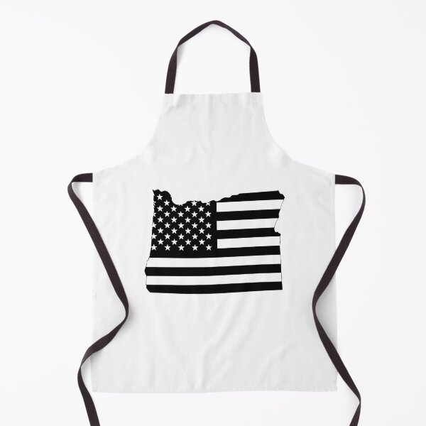 Item preview, Oregon USA Flag Silhouette – Stars and Stripes State Outline designed and sold by Paper Drip.