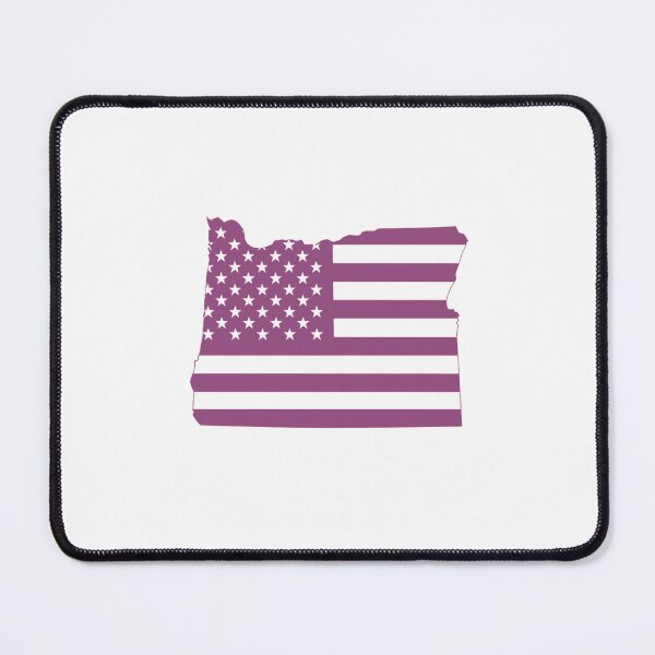 Item preview, Oregon USA Flag Silhouette – Stars and Stripes State Outline designed and sold by Paper Drip.