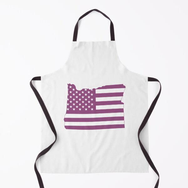 Item preview, Oregon USA Flag Silhouette – Stars and Stripes State Outline designed and sold by Paper Drip.