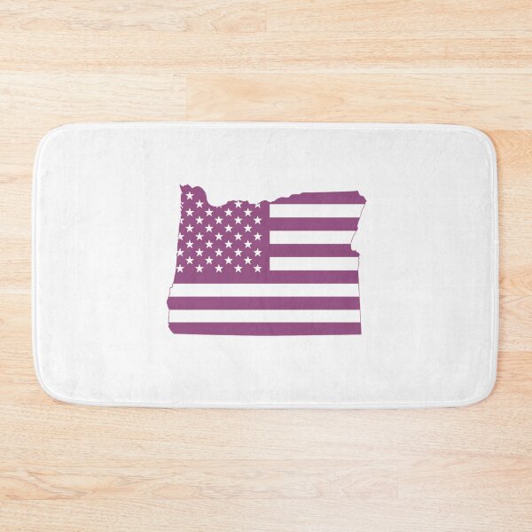 Item preview, Oregon USA Flag Silhouette – Stars and Stripes State Outline designed and sold by Paper Drip.
