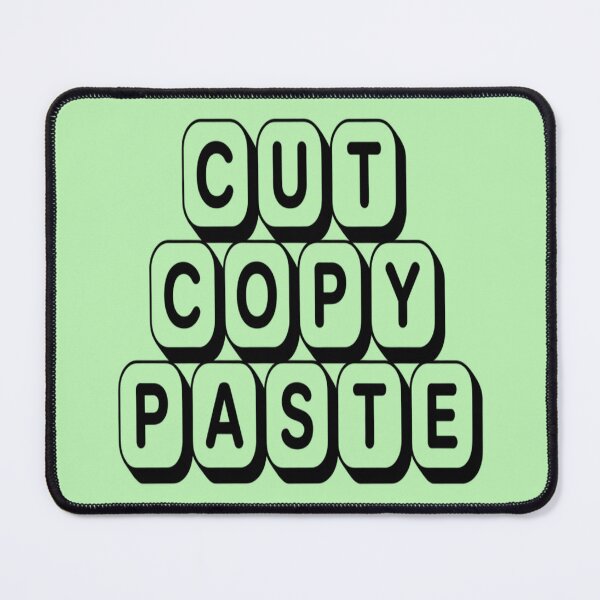 Item preview, Cut Copy Paste – Tech Humor Keyboard Design for Gamers & Coders designed and sold by RMTrendy.