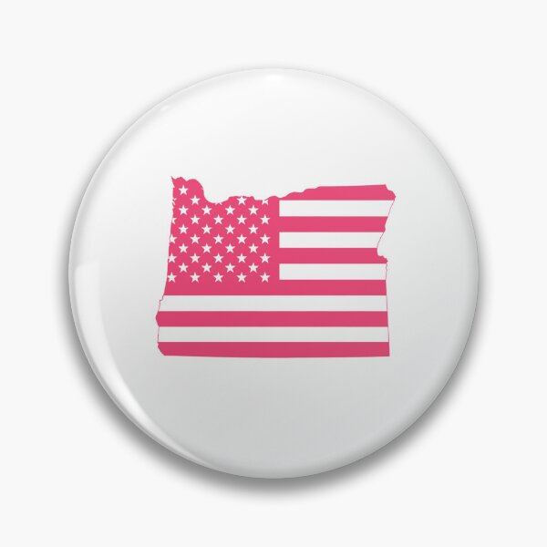 Item preview, Oregon USA Flag Silhouette – Stars and Stripes State Outline designed and sold by Paper Drip.