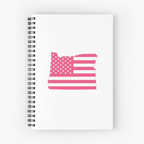 Item preview, Oregon USA Flag Silhouette – Stars and Stripes State Outline designed and sold by Paper Drip.