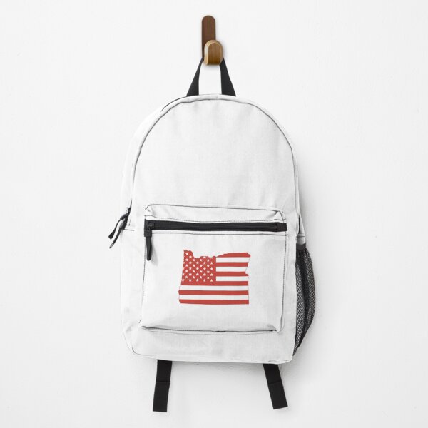Item preview, Oregon USA Flag Silhouette – Stars and Stripes State Outline designed and sold by Paper Drip.