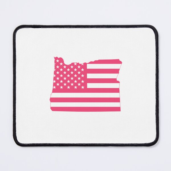 Item preview, Oregon USA Flag Silhouette – Stars and Stripes State Outline designed and sold by Paper Drip.