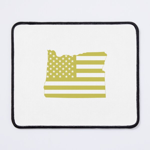 Item preview, Oregon USA Flag Silhouette – Stars and Stripes State Outline designed and sold by Paper Drip.