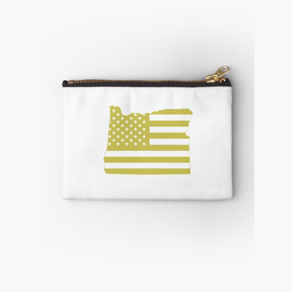 Item preview, Oregon USA Flag Silhouette – Stars and Stripes State Outline designed and sold by Paper Drip.