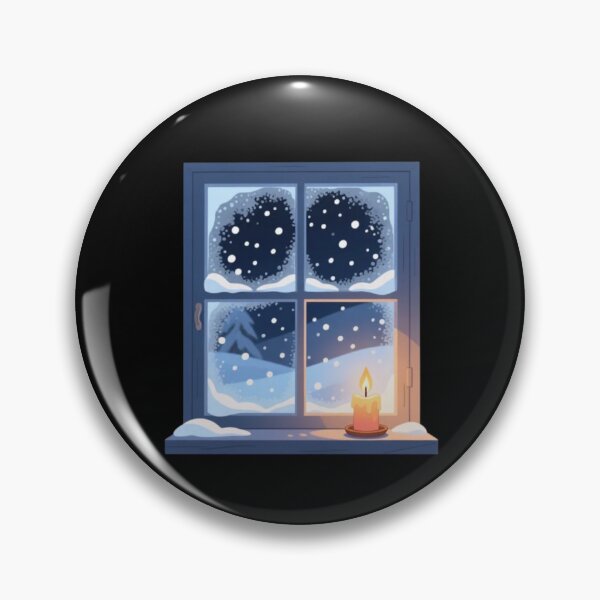 Item preview, Snowy Window Glow designed and sold by Aetheriswork.