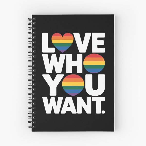 Item preview, Love Who You Want Gay Pride LGBT designed and sold by VerseFarm.
