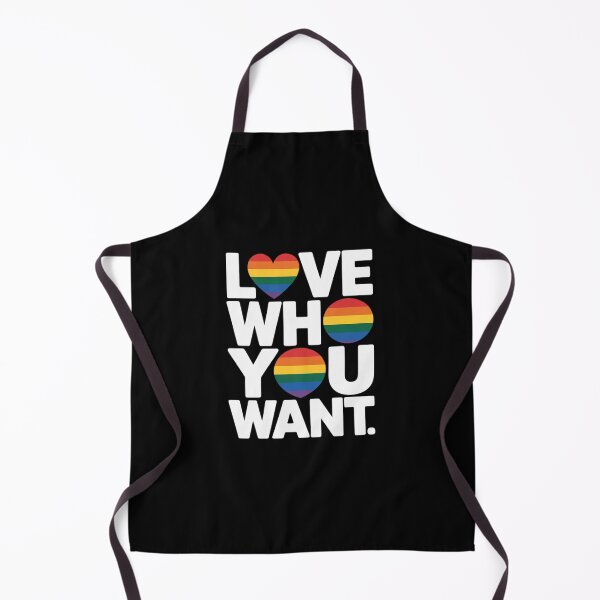 Item preview, Love Who You Want Gay Pride LGBT designed and sold by VerseFarm.