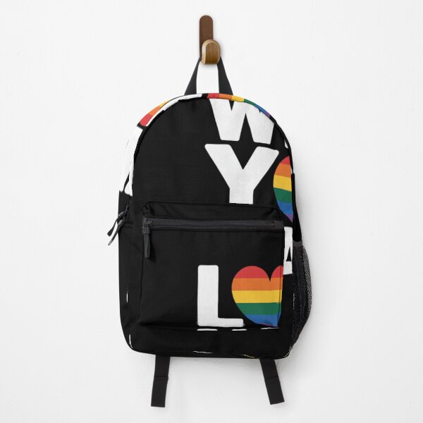 Item preview, Love Who You Want Gay Pride LGBT designed and sold by VerseFarm.